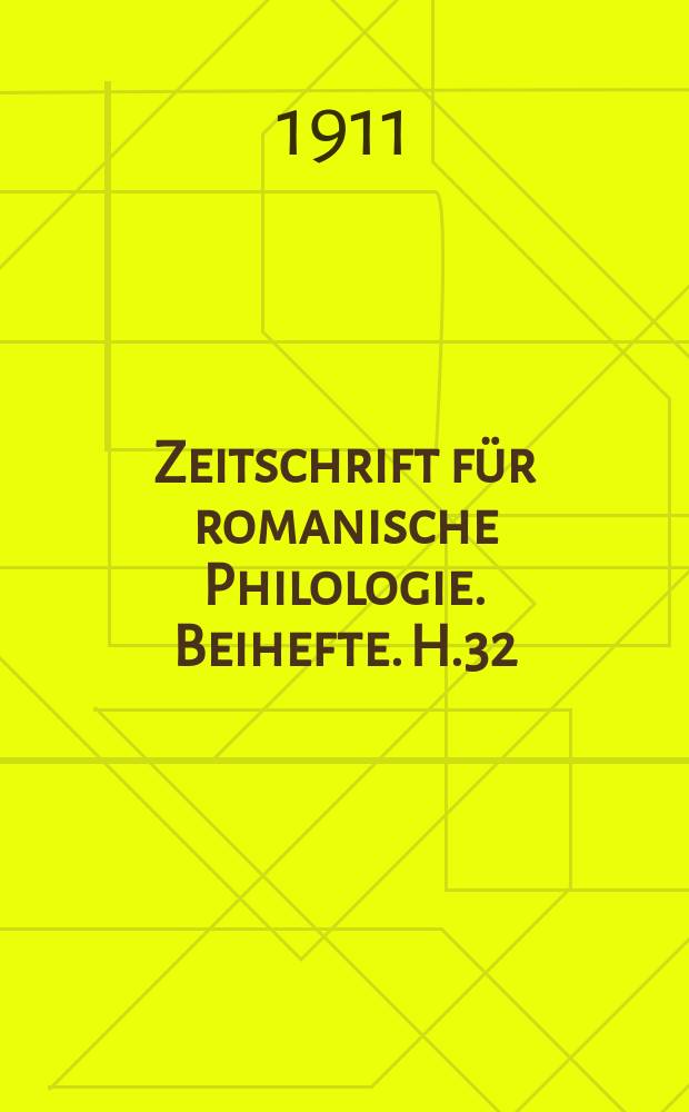 Zeitschrift für romanische Philologie. Beihefte. H.32 : Die Vita sancti Honorati