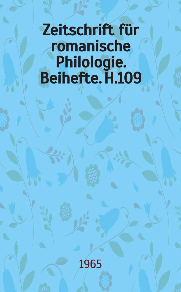 Zeitschrift für romanische Philologie. Beihefte. H.109 : Lancelot. La folie Lancelot