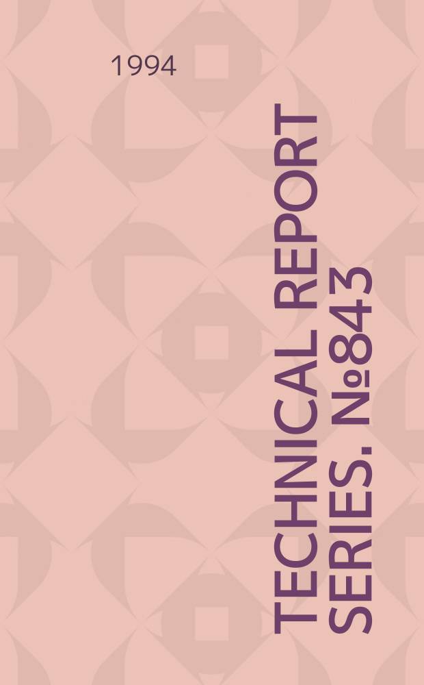 Technical report series. №843 : Assessment of fracture risk and its application to screening for postmenopausal osteoporosis