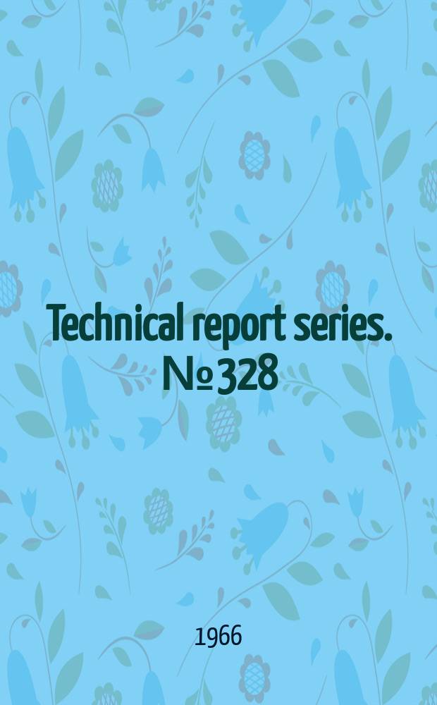 Technical report series. №328 : Joint meeting on planning of radiotherapy facilities. Geneva, 1964. Planning of radiotherapy facilities