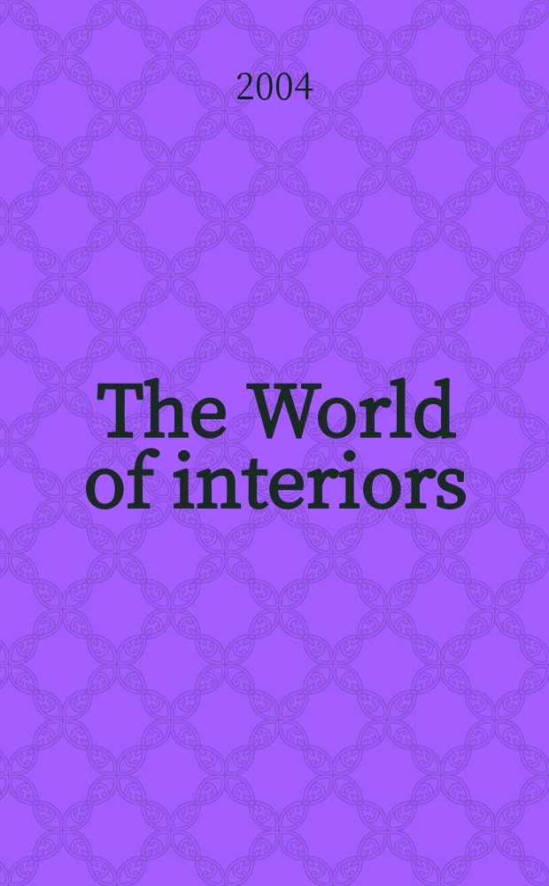 The World of interiors : Publ. month. Vol.24, №9(264)