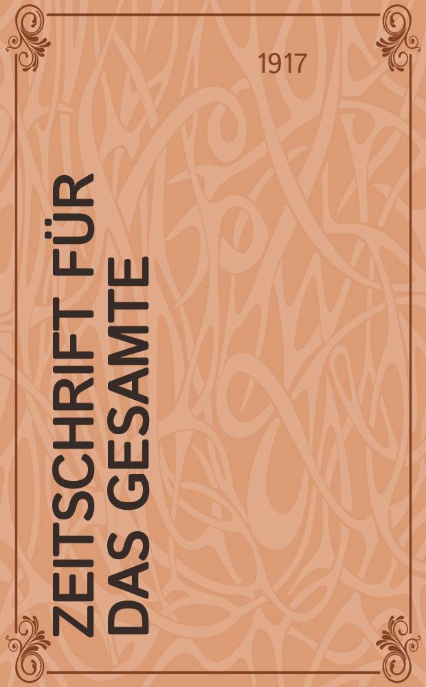 Zeitschrift für das gesamte : Brauwesen (Bayerischer Bierbrauer). Jg.40 1917, №18
