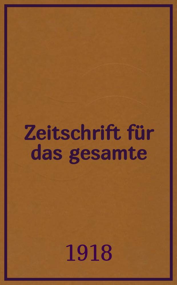 Zeitschrift für das gesamte : Brauwesen (Bayerischer Bierbrauer). Jg.41 1918, №4
