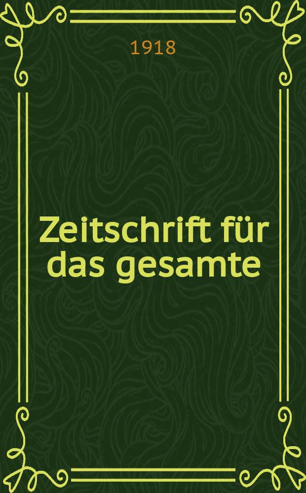 Zeitschrift für das gesamte : Brauwesen (Bayerischer Bierbrauer). Jg.41 1918, №17