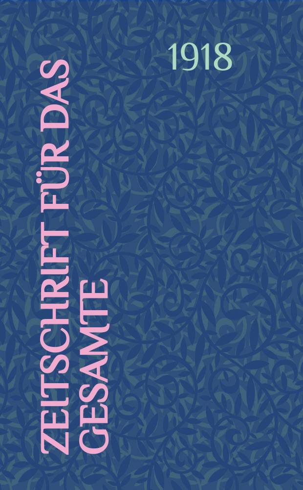 Zeitschrift für das gesamte : Brauwesen (Bayerischer Bierbrauer). Jg.41 1918, №21