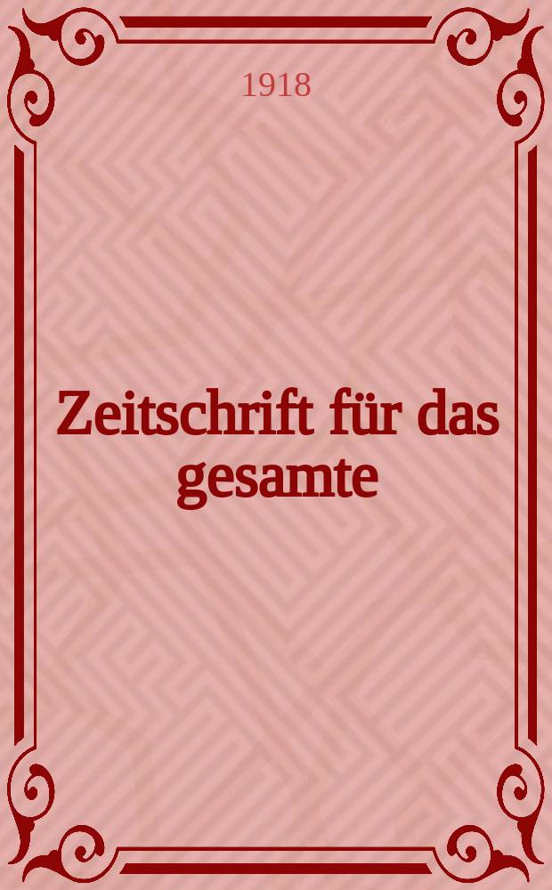 Zeitschrift für das gesamte : Brauwesen (Bayerischer Bierbrauer). Jg.41 1918, №27