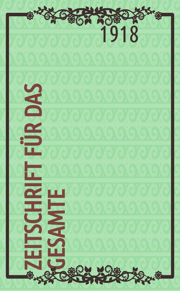 Zeitschrift für das gesamte : Brauwesen (Bayerischer Bierbrauer). Jg.41 1918, №36