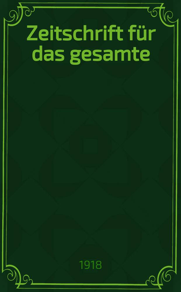 Zeitschrift für das gesamte : Brauwesen (Bayerischer Bierbrauer). Jg.41 1918, №41