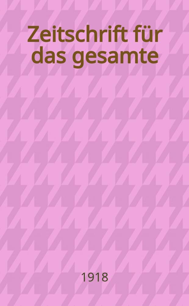 Zeitschrift für das gesamte : Brauwesen (Bayerischer Bierbrauer). Jg.41 1918, №42
