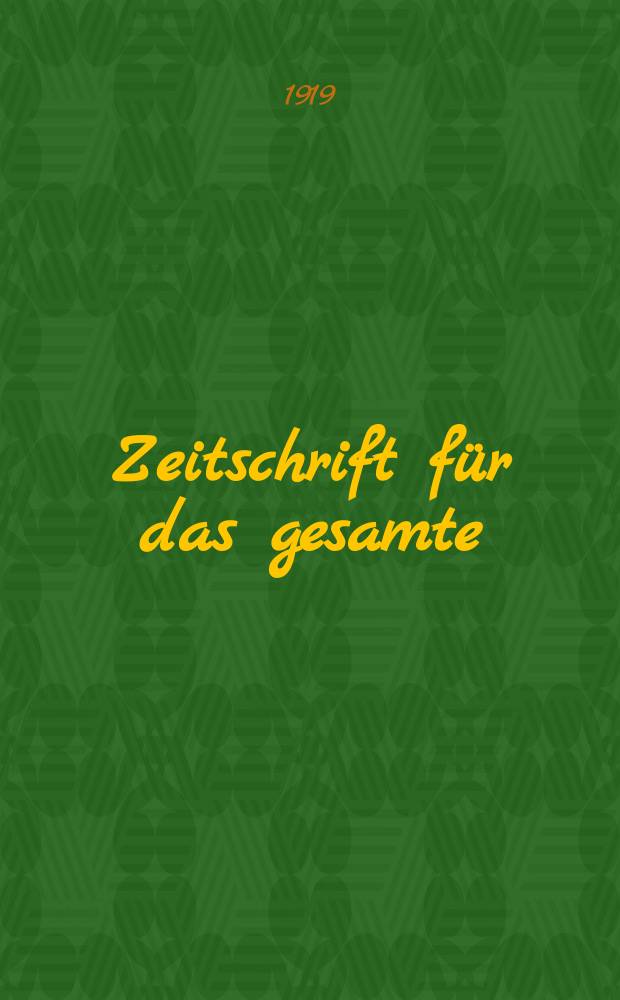 Zeitschrift für das gesamte : Brauwesen (Bayerischer Bierbrauer). Jg.42 1919, №30