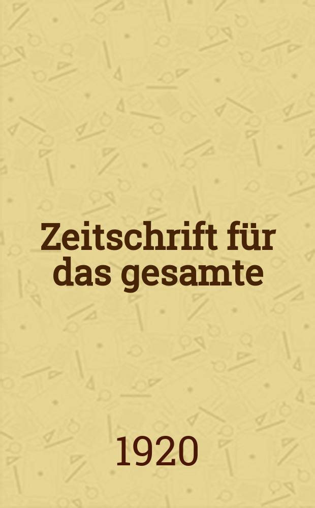 Zeitschrift für das gesamte : Brauwesen (Bayerischer Bierbrauer). Jg.43 1920, №9