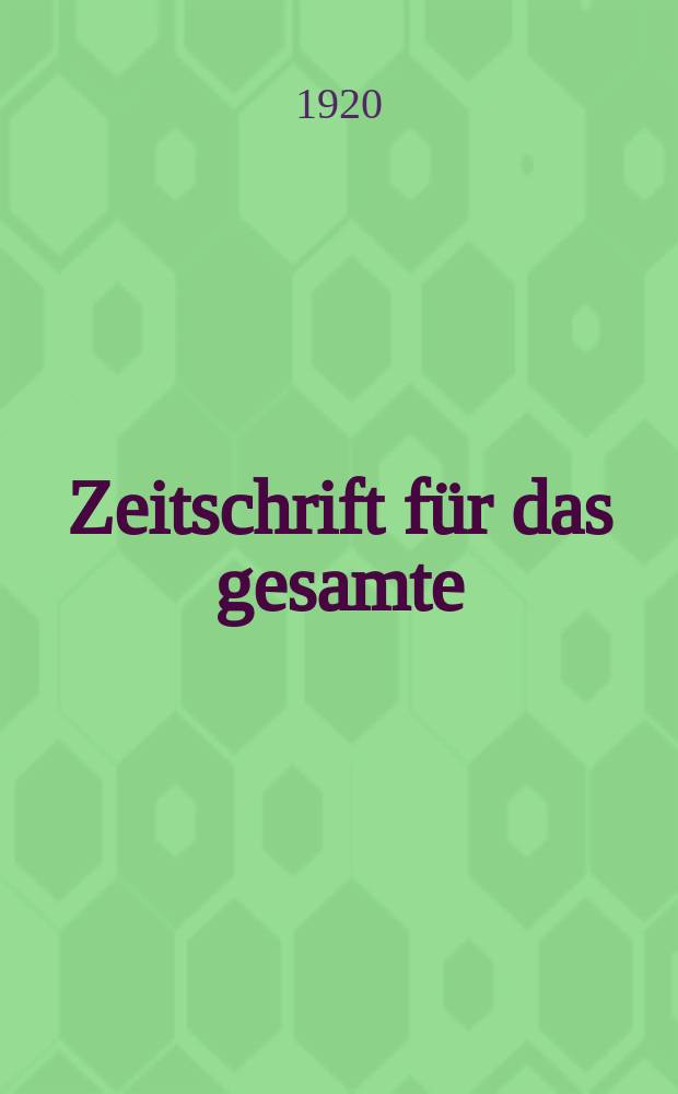 Zeitschrift für das gesamte : Brauwesen (Bayerischer Bierbrauer). Jg.43 1920, №21