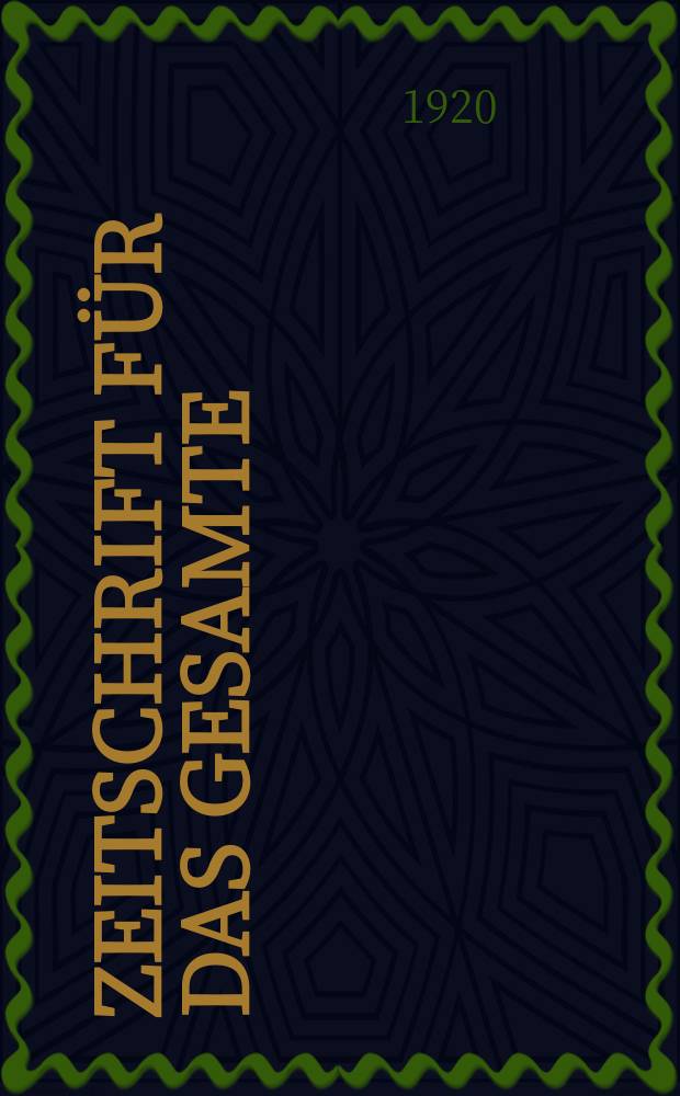 Zeitschrift für das gesamte : Brauwesen (Bayerischer Bierbrauer). Jg.43 1920, №28