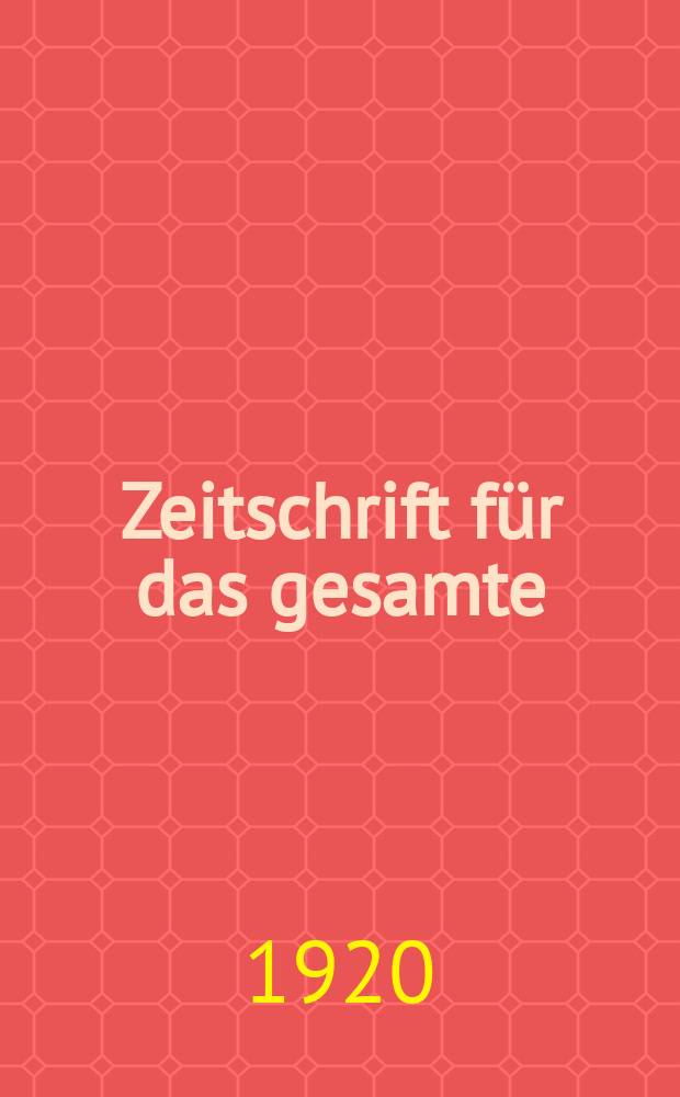 Zeitschrift für das gesamte : Brauwesen (Bayerischer Bierbrauer). Jg.43 1920, №39