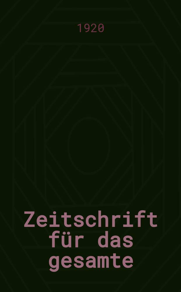 Zeitschrift für das gesamte : Brauwesen (Bayerischer Bierbrauer). Jg.43 1920, №44
