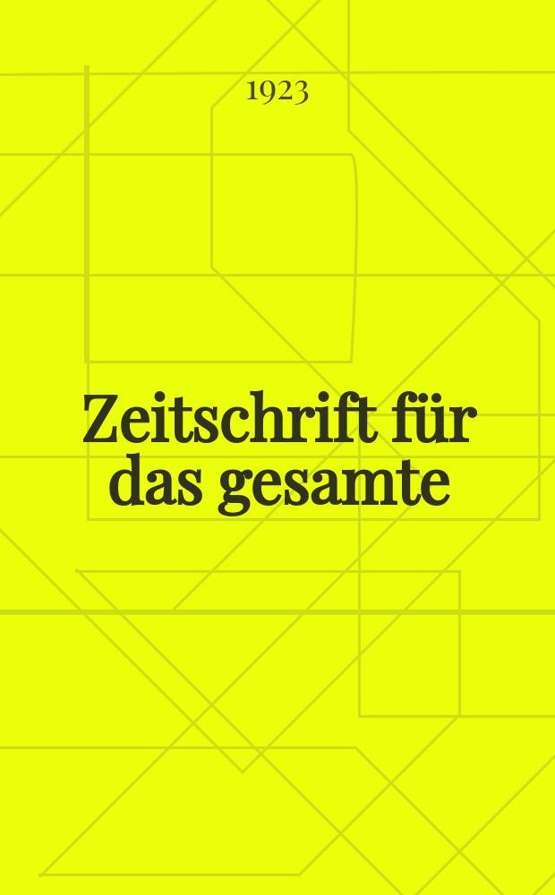 Zeitschrift f&uuml;r das gesamte : Brauwesen (Bayerischer Bierbrauer). Jg.46 1923, №2