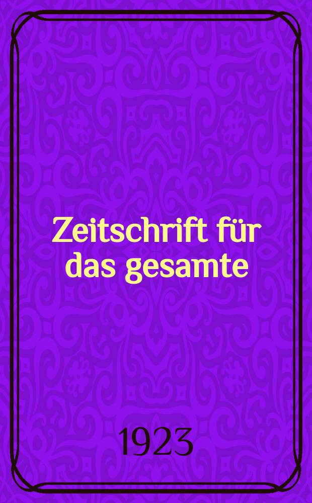 Zeitschrift für das gesamte : Brauwesen (Bayerischer Bierbrauer). Jg.46 1923, №7