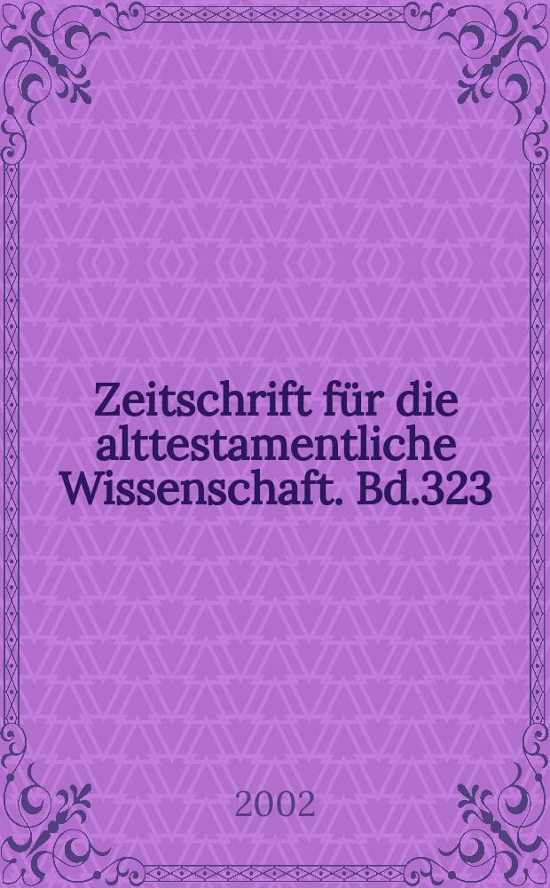 Zeitschrift für die alttestamentliche Wissenschaft. Bd.323 : Les biens pour rien en Glohéleth 5,9 -6,6