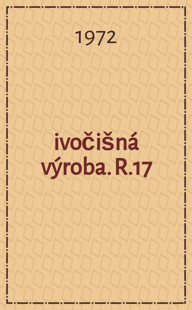 Živočišná výroba. R.17(45) 1972, Č.9