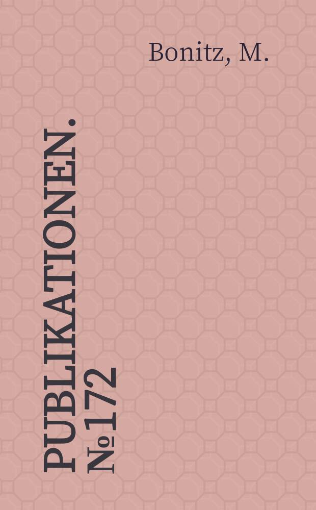 [Publikationen]. №172 : Kernspektroskopie an Deuteronenstrahl