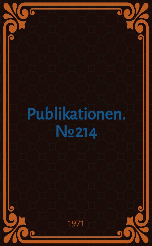 [Publikationen]. №214 : Nuclear Scattering as a quantum -mechanical many-body problem