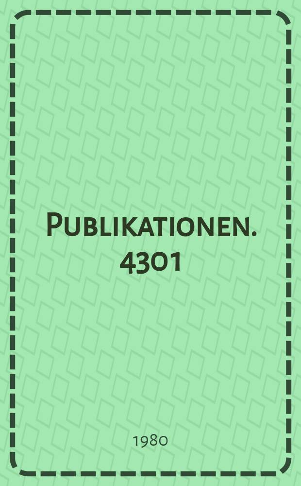 [Publikationen]. 430[1] : International conference on extreme states in nuclear systems Dresden , GDR, February 4-9, 1980