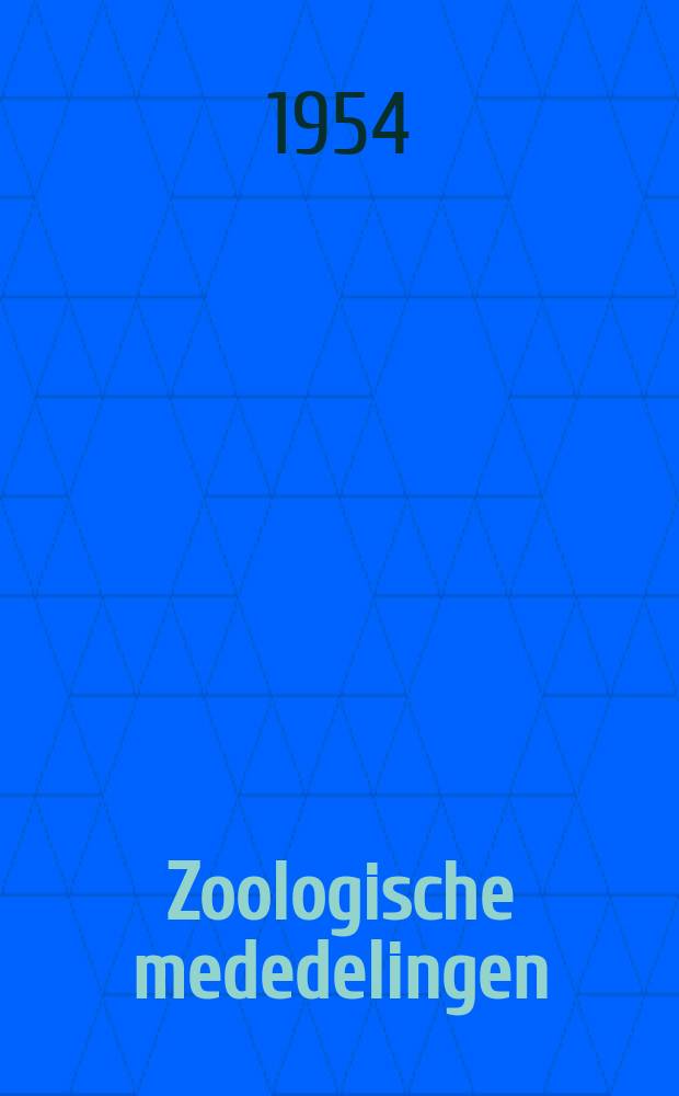 Zoologische mededelingen : Uitg. door het Rijksmuseum van natuurlijke historie te Leiden. Deel33, №7 : Parnassiana nova