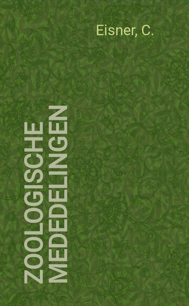 Zoologische mededelingen : Uitg. door het Rijksmuseum van natuurlijke historie te Leiden. Deel35, №5 : Parnassiana nova