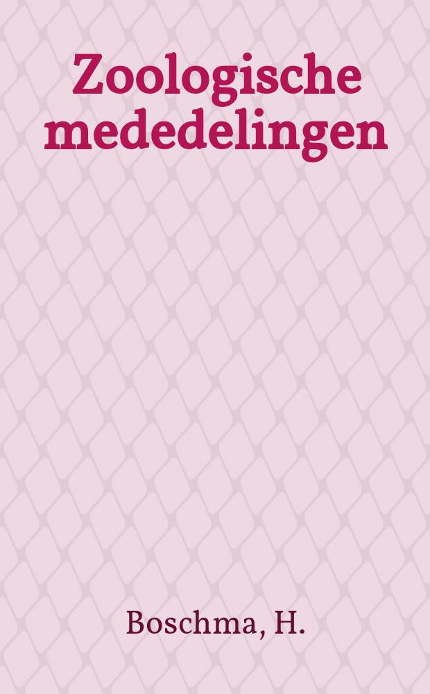 Zoologische mededelingen : Uitg. door het Rijksmuseum van natuurlijke historie te Leiden. Deel35, №19 : Stylasterina in the collection of the Paris museum