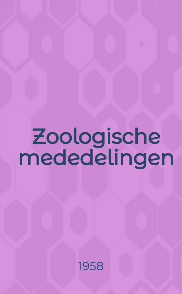 Zoologische mededelingen : Uitg. door het Rijksmuseum van natuurlijke historie te Leiden. Deel36, №5 : Parnassiana nova