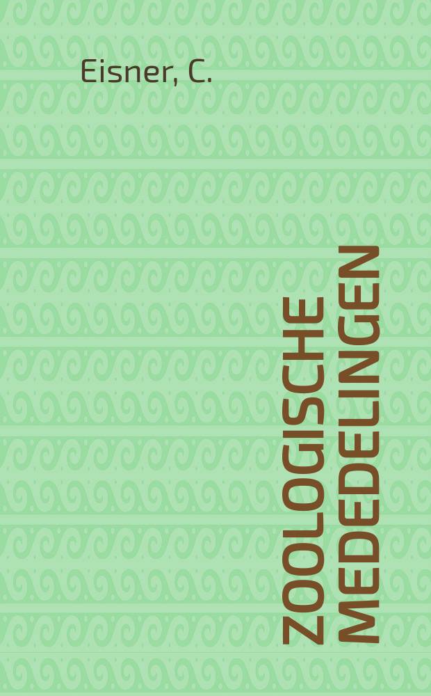 Zoologische mededelingen : Uitg. door het Rijksmuseum van natuurlijke historie te Leiden. Deel36, №14 : Parnassiana nova