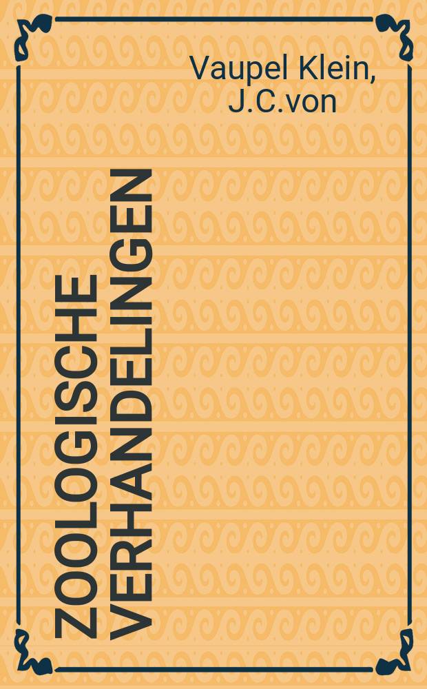 Zoologische verhandelingen : Uitg. door het Rijksmuseum van natuurlijke historie te Leiden. №198 : A taxonomic review of the genus Euchirella ...