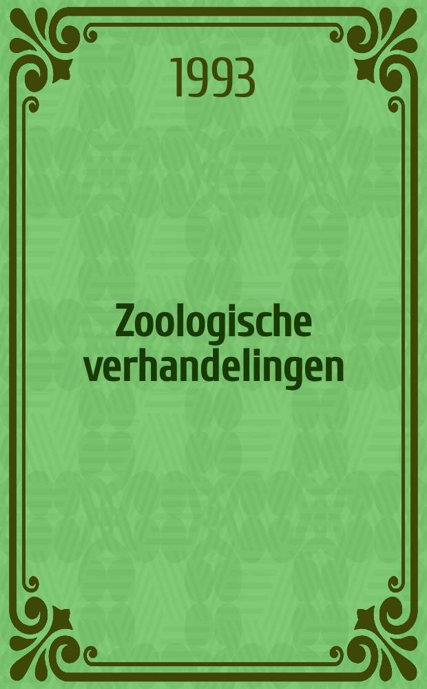 Zoologische verhandelingen : Uitg. door het Rijksmuseum van natuurlijke historie te Leiden : Ruphius biohistorical expedition to Ambon (1990)
