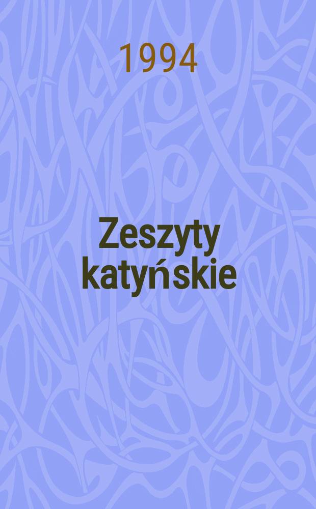 Zeszyty katyńskie