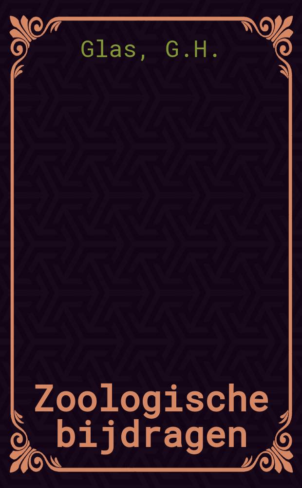 Zoologische bijdragen : Uitg. door het Rijksmuseum van natuurlijke historie te Leiden. №34 : Atlas van de Nederlandse vleermuizen ...