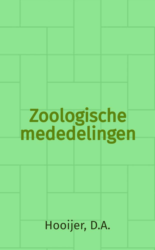 Zoologische mededelingen : Uitg. door het Rijksmuseum van natuurlijke historie te Leiden. Deel37, №8 : Fossil Rhinoceroses from Hopefield, South Africa