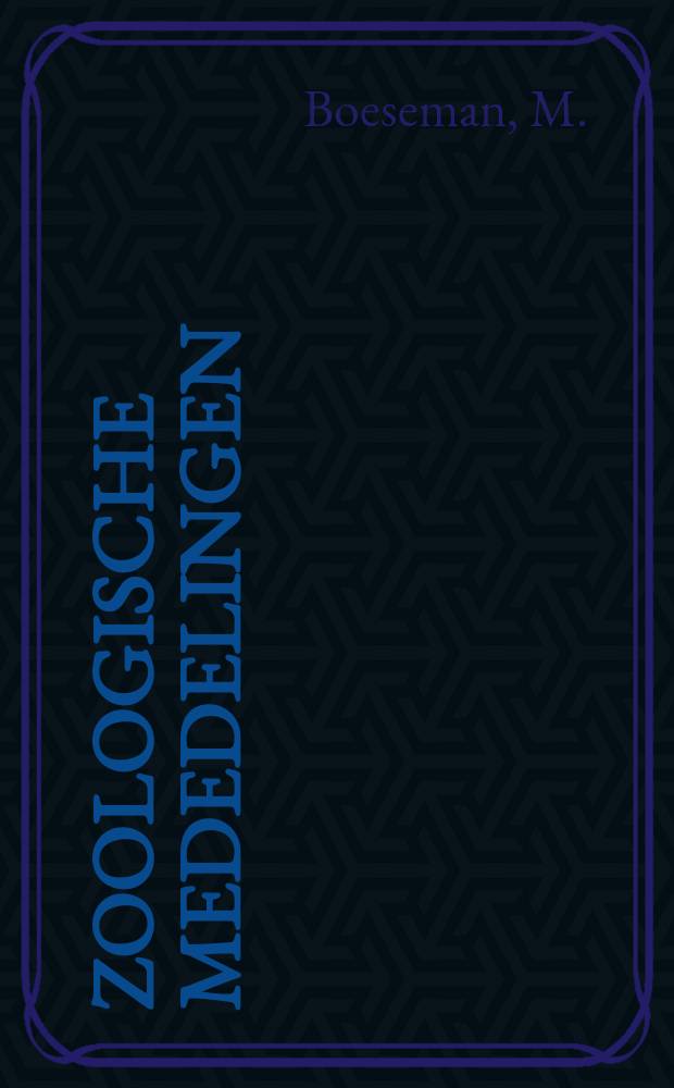 Zoologische mededelingen : Uitg. door het Rijksmuseum van natuurlijke historie te Leiden. Deel40, №3 : Notes on the fishes of Western New Guinea
