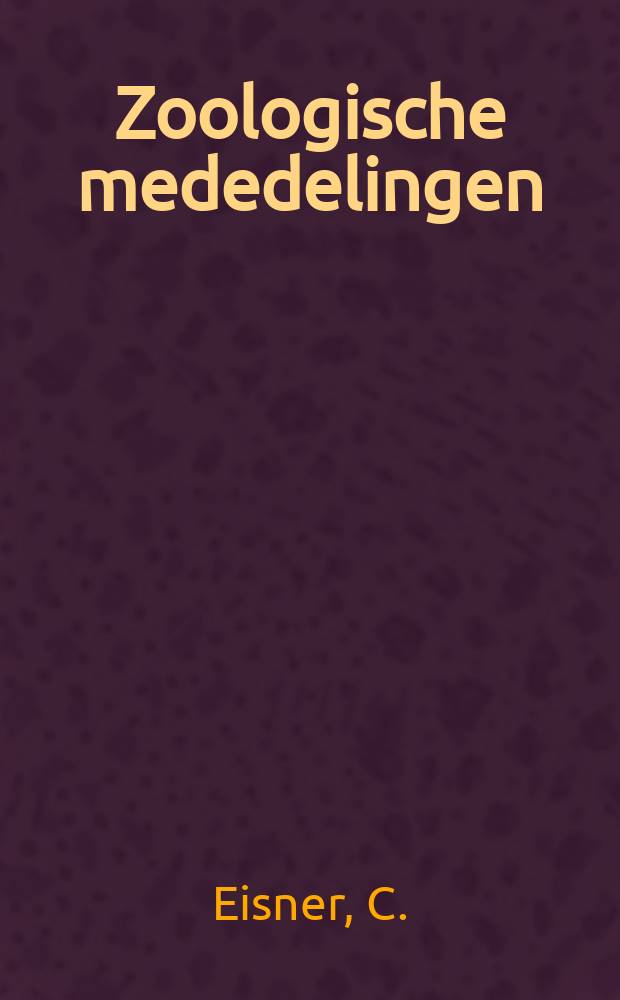 Zoologische mededelingen : Uitg. door het Rijksmuseum van natuurlijke historie te Leiden. Deel41, №12 : Parnassiana nova