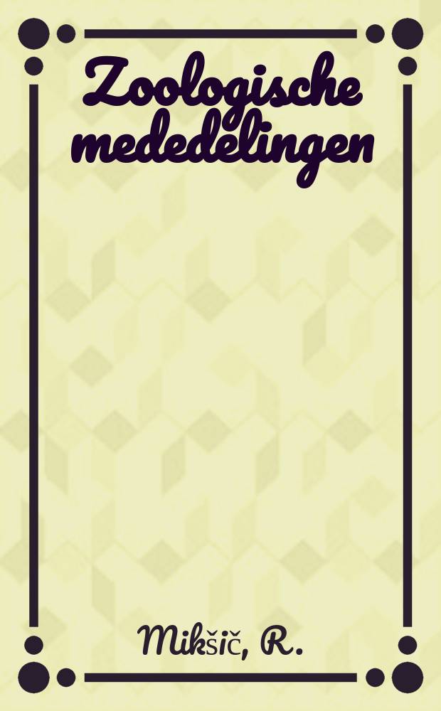 Zoologische mededelingen : Uitg. door het Rijksmuseum van natuurlijke historie te Leiden. Deel41, №21 : Elfter Beitrag zur Kenntnis der Protaetia-Arten (Coleoptera, Cetoniidae)