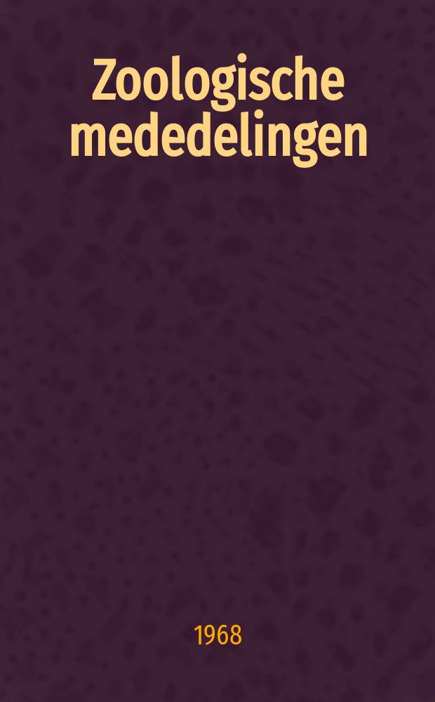 Zoologische mededelingen : Uitg. door het Rijksmuseum van natuurlijke historie te Leiden. Deel43, №5 : Studies on Opilinacarida (Arachnida)
