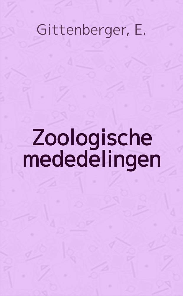 Zoologische mededelingen : Uitg. door het Rijksmuseum van natuurlijke historie te Leiden. Deel43, №22 : Beiträge zur Kenntnis der Pupillacea