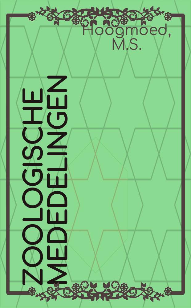 Zoologische mededelingen : Uitg. door het Rijksmuseum van natuurlijke historie te Leiden. Deel44, №9 : Notes on the herpetofauna of Surinam