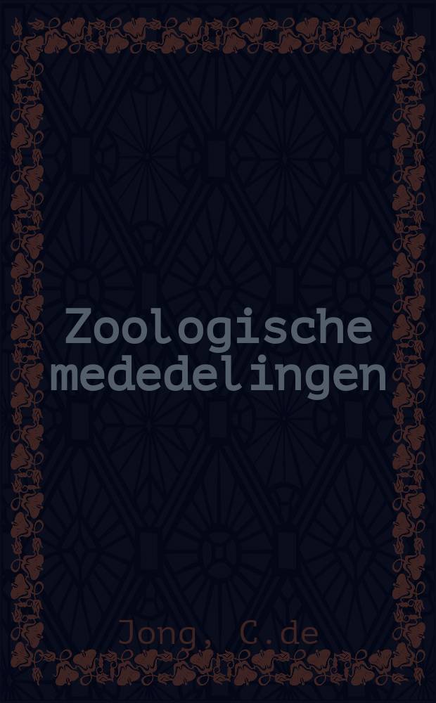 Zoologische mededelingen : Uitg. door het Rijksmuseum van natuurlijke historie te Leiden. Deel45, №26 : Notes on the types of Gnathoclita vorax (Stoll) (Tettigoniidae, Pterophyllinae)