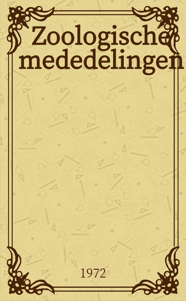 Zoologische mededelingen : Uitg. door het Rijksmuseum van natuurlijke historie te Leiden. Deel46, №4 : The Crustacea Decapoda Macrura ...