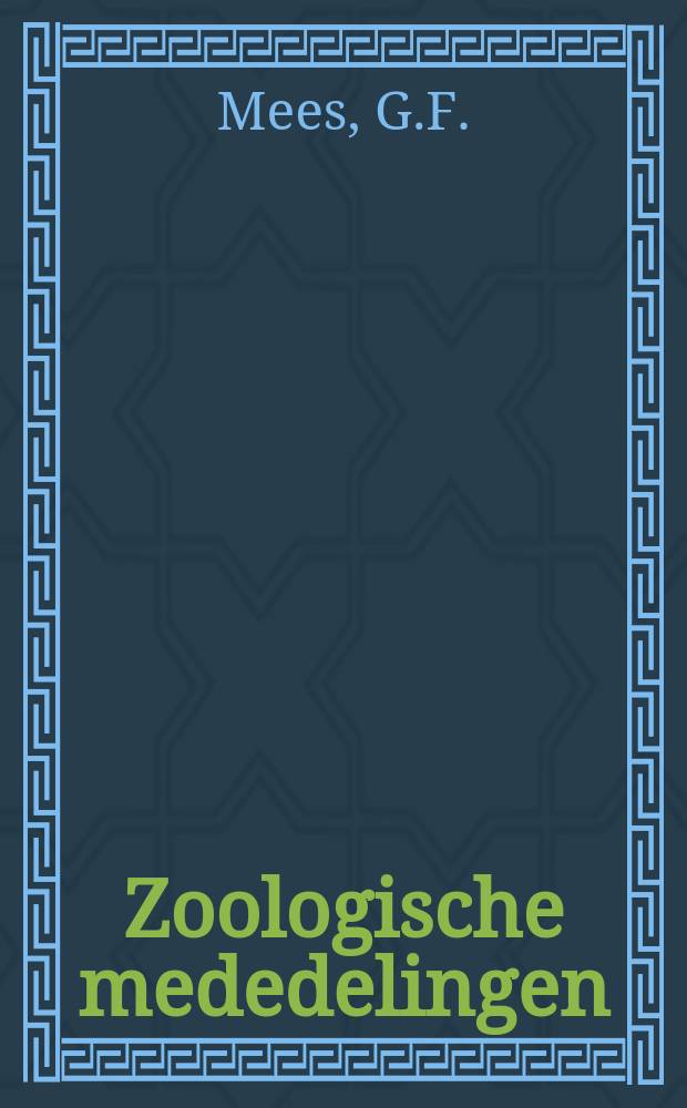 Zoologische mededelingen : Uitg. door het Rijksmuseum van natuurlijke historie te Leiden. Deel46, №12 : Description of a new member of the Monarcha ...