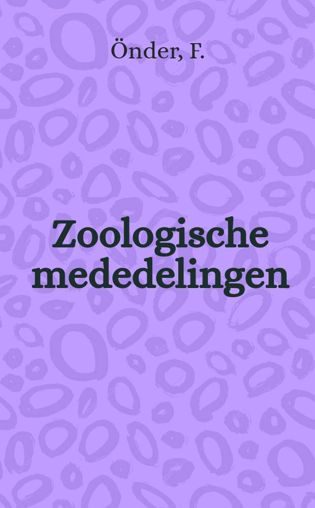 Zoologische mededelingen : Uitg. door het Rijksmuseum van natuurlijke historie te Leiden. Deel48, №3 : A new species of Alloeotomus fieber ...