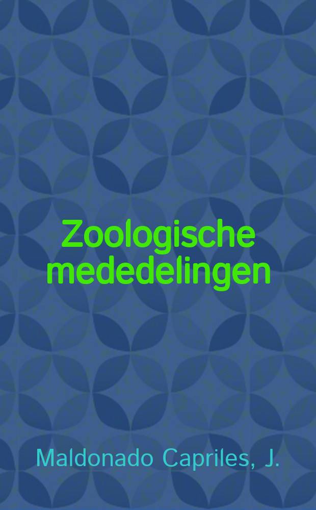 Zoologische mededelingen : Uitg. door het Rijksmuseum van natuurlijke historie te Leiden. Deel48, №15 : Studis on Idiocerine ...