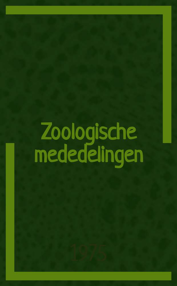 Zoologische mededelingen : Uitg. door het Rijksmuseum van natuurlijke historie te Leiden. Deel48, №25 : Limotheres, a new genus of ...