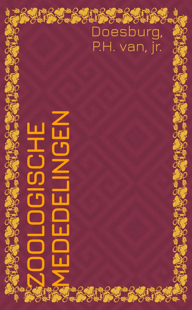 Zoologische mededelingen : Uitg. door het Rijksmuseum van natuurlijke historie te Leiden. Deel49, №2 : A new Stenolemus from ...