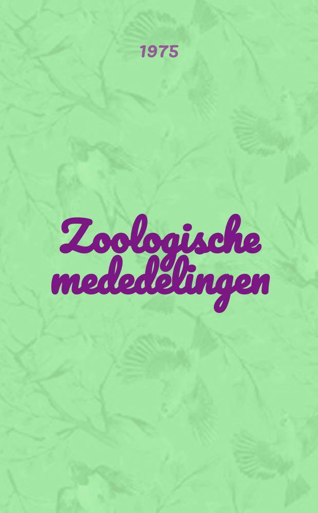 Zoologische mededelingen : Uitg. door het Rijksmuseum van natuurlijke historie te Leiden. Deel49, №3 : Telochilus freyi, a new genus ...